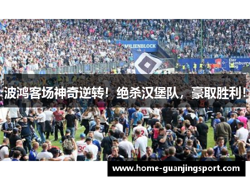 波鸿客场神奇逆转！绝杀汉堡队，豪取胜利！